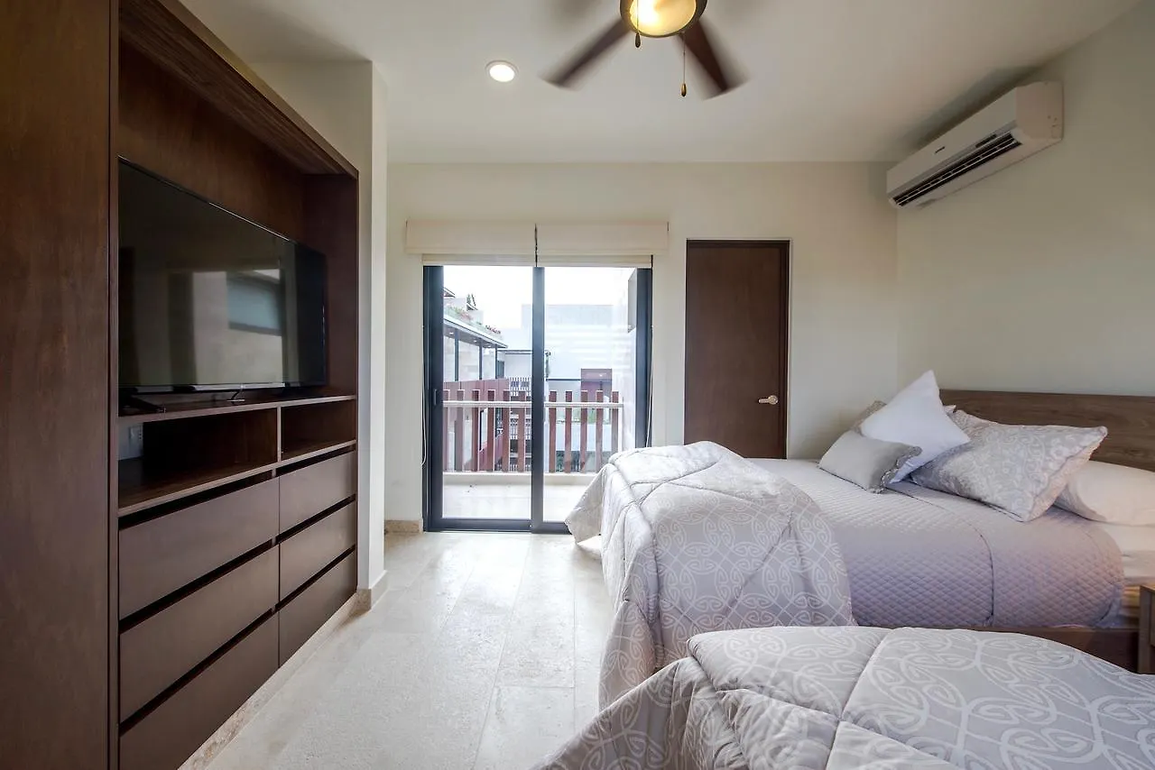Amazing 3B Penthouse Close To 5Th Avenue - Palmares Condos Playa del Carmen Lägenhet